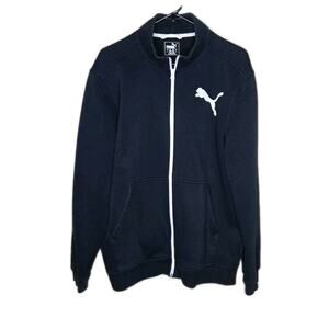 Puma Mens Full Zip Fleece Track Jacket Warm Cell Size Large